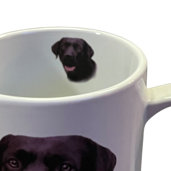 East Fork Pottery Labrador Retriever Mug Bow Wow Meows Dog Coffee Cup Used - Picture 4 of 8